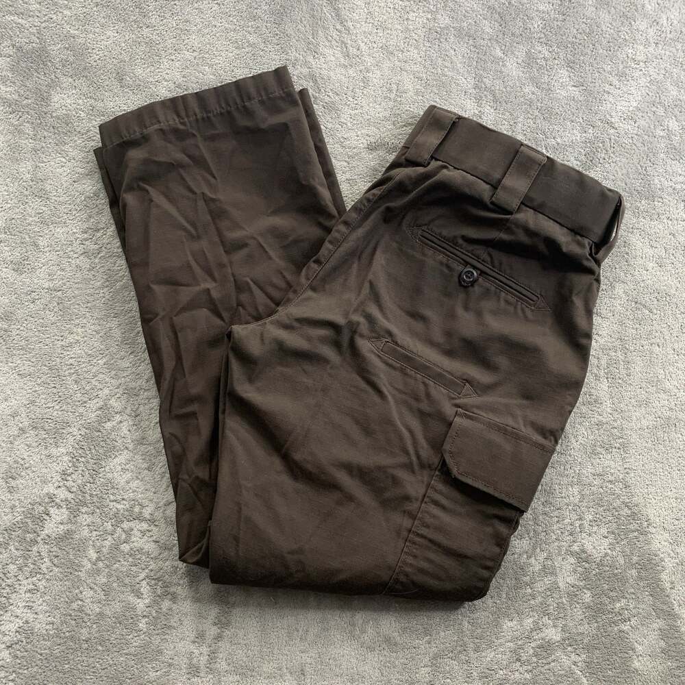 5.11 Tactical Cargo Pants Womens Size 14 Brown Taclite PDU B-Class Ripstop